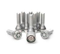 H&R Juego de Tornillos Antirrobo M14x1.50x26mm Cónico - 4 Tornillos Antirrobo Incl. Adaptador