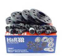 H&R ABE Separadores de Ruedas Del/Tras 20/30mm Negro 5x112 57,1