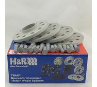 H&R Ampliación de vía 20/30mm Plata Para MX-5 Tipo NA NB