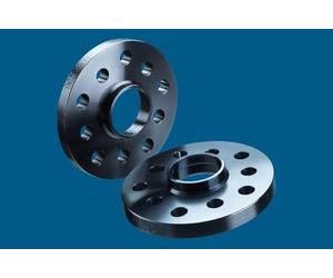 H&R B2455665 ampliación del Ancho de vía, Color Negro, 24 mm