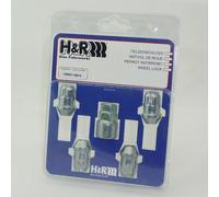 H&R Cerraduras De Llantas Juego De Cerraduras M12x1,5 Conico 125001KEY4|7