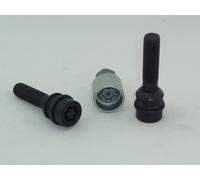 H&R Cerraduras Llanta Cierre de 2 Pcs. Negro M14x1, 5x45 Bew. Bund Bala R14
