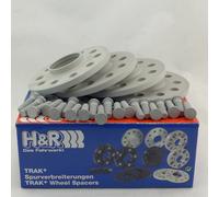 H&R Espaciadores de ancho de vía 30/15mm 30/15mm Plata para Lancer CYO