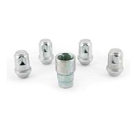 H&R Juego de Tornillos Antirrobo M12x1.50 Cónico - 4 Tuercas antirrobo Incl. Adaptador