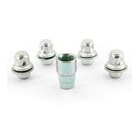 H&R Juego de Tornillos Antirrobo M12x1.50 Plano - 4 Tuercas antirrobo In daptador