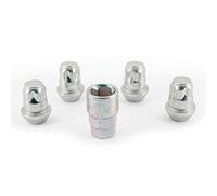 H&R Juego de Tornillos Antirrobo M14x1.50 Cónico - 4 Tuercas antirrobo Incl. Adaptador
