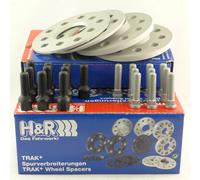 H&R Separadores 10 / 30mm Plata para VW Bus T2 T3 Set Delant.+Trasero Completo