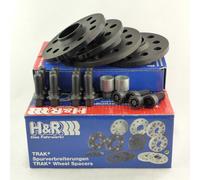H&R Separadores 20/40mm Negro para Seat Arosa Ibiza Golf Lupo Passat Polo De