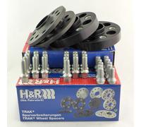 H&R Separadores 20/50mm Negro para A3 Tt Leon Skoda Golf Bora Passat Polo