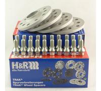 H&R Separadores 40 / 40mm Plata para BMW Serie 7er 7/1 E32 E38 8er X1 Z3