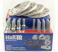 H&R Separadores 40 / 40mm Plata para VW Bus T2 T3 Set Delant.+Trasero Completo