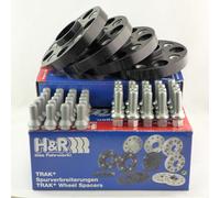 H&R Separadores 40/80mm Negro para Audi A4 A5 Tipo