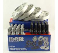 H&R Separadores 45 / 50mm Plata para BMW 1er 2er 3er 4er 5er 6er 7er X3 de Mini