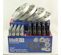 H&R Separadores 60 / 80mm Plata para Q7 981 982 986 987 991 996 997