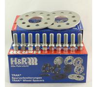 H&R Separadores 6mm Plata para A2 A3 Tt Ibiza Toledo Leon Skoda Golf Bora