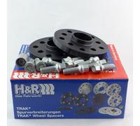 H&R Separadores ABE para Audi A4 A5 A6 A7 B8 4G 20mm Negro / Si B55668-10