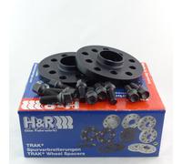 H&R Separadores ABE para Audi A4 A5 A6 A7 Tipo B8 4G 30mm Negro XB55668-15