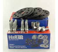 H&R Separadores De Eje 10/20mm Negros Para Audi A3 A4 A6 A8 TT TTS Skoda