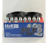 H&R Separadores De Eje 16Mm Negros Para Ford Fiesta JHH KA