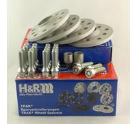 H&R Separadores De Eje 20/20mm Plata Para BMW Serie 7 7/1 E32 X1 Z3 Z4 Z8