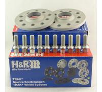 H&R Separadores De Eje 20Mm Plata Para A2 A3 TT Ibiza León Skoda Golf Bora