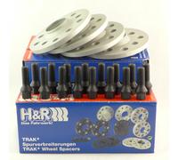 H&R Separadores De Eje 30/30mm Plata Para Chevrolet Ascona Astra Calibra Corsa