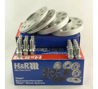 H&R Separadores De Eje 30/40Mm Plata Para Audi A3 A4 A6 A8 TT TTS