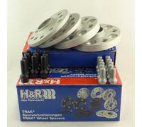 H&R Separadores De Eje 30/50mm Plata Para A2 A3 TT León Fabia Octavia Golf Bora