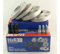 H&R Separadores De Eje 30/50mm Plateado Para Smart