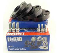 2x18mm Separadores 3 x 112 H&R B3653570 para smart Cabriolet (450) City Coupe (4
