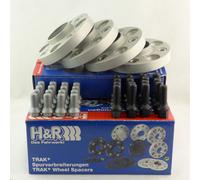 H&R Separadores De Eje 40/44mm Plata Para Seat Mii Tipo AA AAE AAN VW Up
