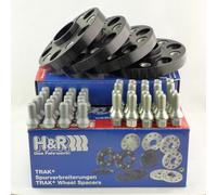 H&R Separadores De Eje 40/60mm Negros Para BMW Serie 5 5/D (E39)