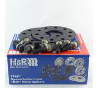 H&R Separadores De Eje ABE Para Porsche 14Mm Negro XB957161-07