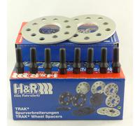 H&R Separadores De Ejes 10MM Plata Para BMW Serie 3 E30 3/1 3/R