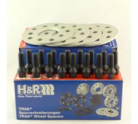 H&R Separadores De Ejes 16/16mm Plata Para BMW Serie 3 E30 3/1 3/R