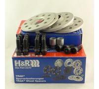 H&R Separadores De Eje 16Mm Plata Para VW Golf Bora Beetle Passat Polo