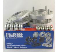 H&R Separadores De Ejes 18/36mm Plata Para Mazda MX-5 ND Fiat 124 NF