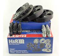 H&R Separadores De Ejes 24/60mm Negros Para MB W210 Clase E