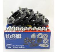 H&R Separadores De Ejes 30/50mm Negros Para Focus F-Type C30 V40