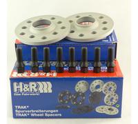 H&R Separadores De Ejes 30Mm Plata Para Chevrolet Ascona Astra Calibra Corsa