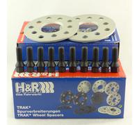 H&R Separadores de llantas 1065667 2x5 mm 5x114,3 para Nissan Qashqai / Kicks II (J11)