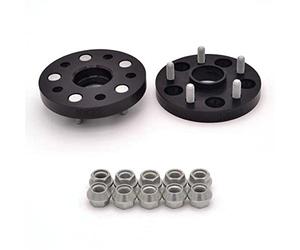 H&R Sistema-DRM Separadores de Ruedas 50mm por eje - Anclaje 5x127 - Buje 71,6mm - Tornilleria M14x1,5 - compatible con Jeep - Negro