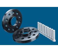 H&R Sistema-DRS Separadores de Ruedas 20mm por eje - Anclaje 5x114,3 - Buje 60,1mm - Tornilleria M12x1,5 - compatible con - Negro