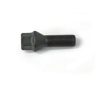 H&R Tornillo de Rueda Cónico M14x1.25 - Longitud 35mm - Negro