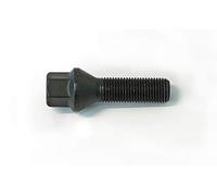 H&R Tornillo de Rueda Cónico M14x1.50 - Longitud 40mm - Negro