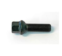 H&R Tornillo de Rueda Esférico R13 M14x1.25 - Longitud 46mm - Negro (Especial)