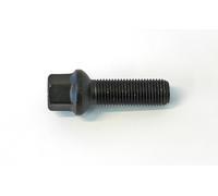H&R Tornillo de Rueda Esférico R14 M14x1.50 - Longitud 43mm - Negro