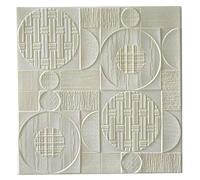 H&RB Los Paneles De Espuma PE De Pared, De La Pared del Arte 3D Auto-Adhesivo Pegatina para El Dormitorio Baño Sala De Ministerio del Interior De Bricolaje 70 X 70Cm,01,10PCS