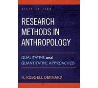 H. Russell Bernard Research Methods in Anthropology (Tapa blanda)