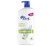 H&S Apple Fresh Champú Anticaspa, Todo Tipo de Pelo y Cuero Cabelludo,1L